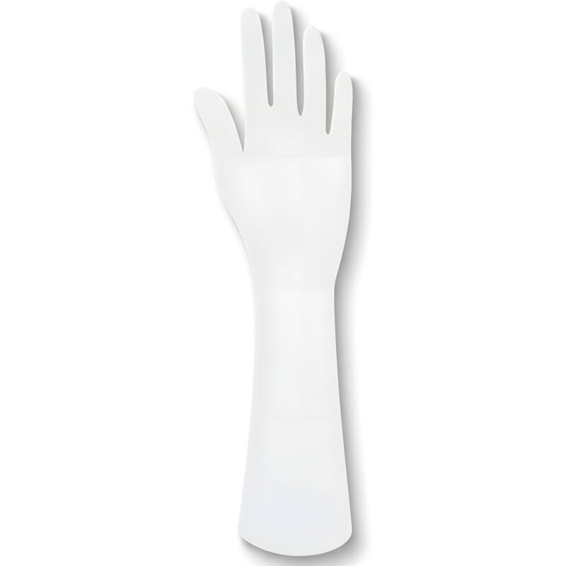 Main d’entraînement en acrylique droite – pratique du henné et motifs corporels – The Henna Workshop