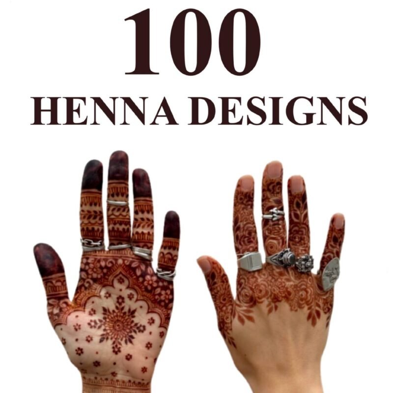 100 modèles de henné